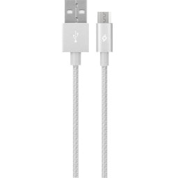 Кабел AlumiCable Micro USB Charge/Data Cable, Сребрист