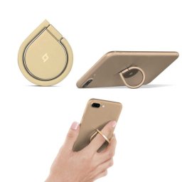 Ринг за мобилен телфон MagicRing 3in1 Phone Holder - Златист