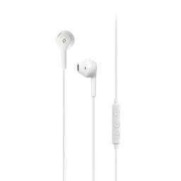 Слушалки RIO In-Ear Headphones with Built-in remote control - Бели, 117952
