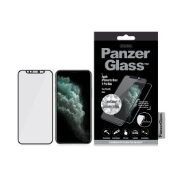 Стъклен протектор PanzerGlass за Apple Iphone XS Max/11 Pro Max CaseFriendly CamSlider, Swarovski Edition- Черен,