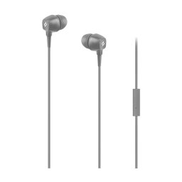 Слушалки Pop In-Ear Headphones with Microphone, 3.5mm - Сиви