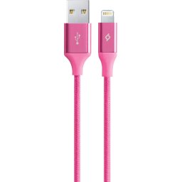 Кабел AlumiCable Lightning USB Charge / Data Cable - Розов