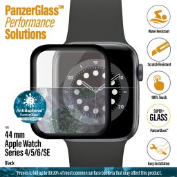Стъклен протектор за часовник PanzerGlass за Apple watch Series 4/5/6/SE 44mm