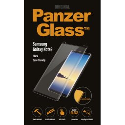 Стъклен протектор PanzerGlass за Samsung Galaxy Note 9 CaseFriendly - Черен