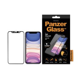 Стъклен протектор PanzerGlass за Apple Iphone XR/11 CaseFriendly CamSlider - Черен, 117064
