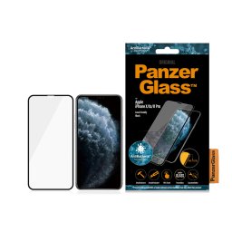 Стъклен протектор PanzerGlass за Apple Iphone X/Xs/11 Pro AntiBacterial CaseFriendly - Черен