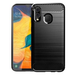 Калъф Ipaky Carbon за Samsung Galaxy A20e - Черен
