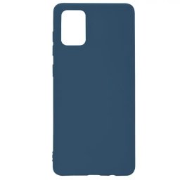Гръб Forcell Silicone Lite за Samsung Galaxy A71 - Черен