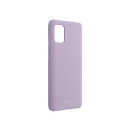 Гръб Mercury Silicone case за Samsung A51 - Лилав