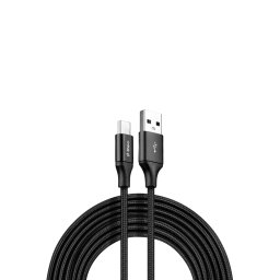 Кабел AlumiCable XXL Type C 2.0 Charge/Data 3m - Черен
