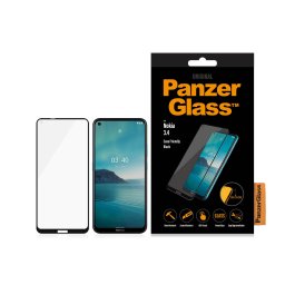 Стъклен протектор PanzerGlass за Nokia 3.4 CaseFriendly - Черен