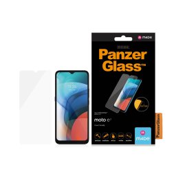 Стъклен протектор PanzerGlass за Motorola Moto E7 , , CaseFriendly - Черен
