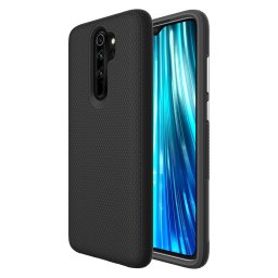 Гръб Triangle за Xiaomi Redmi Note 9 - Черен