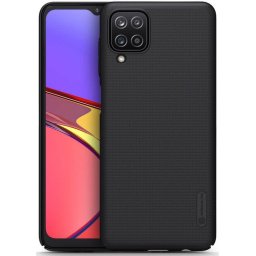 Гръб Nillkin Frosted Shield Hard за Samsung Galaxy A12 - Черен