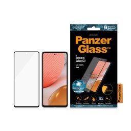 Стъклен протектор PanzerGlass за Samsung Galaxy A72 CaseFriendly - Черен