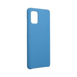 Гръб Forcell Silicone за Samsung Galaxy A71 - Син