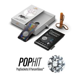 Комплект PanzerGlass Pophit Bundle за Apple Iphone XR/11 (Стъклен протектор , Spray, Popsocket)