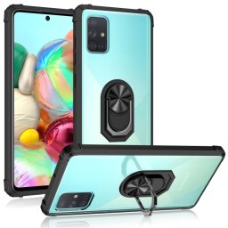 Калъф Military ring за Samsung Galaxy A32 4G - Черен
