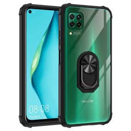 Гръб Military ring за Huawei P40 Lite - Черен