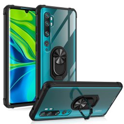 Гръб Military ring за Xiaomi Mi 10T Pro/ Mi 10t - Черен