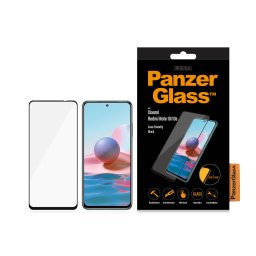 Стъклен протектор PanzerGlass за Xiaomi Redmi Note 10/ Note 10s CaseFriendly - Черен