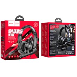 Слушалки Hoco W103 Magic tour gaming headphones - Черни