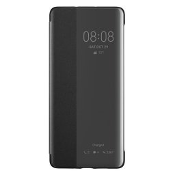 Оригинален калъф Flip View за Huawei P30 Pro - Черен