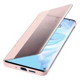 Оригинален калъф Flip View за Huawei P30 Pro - Розов