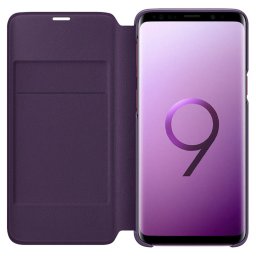 Оригинален калъф LED View за Samsung Galaxy S9 Plus - Лилав