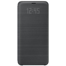 Оригинален калъф LED View за Samsung Galaxy S9 - Черен