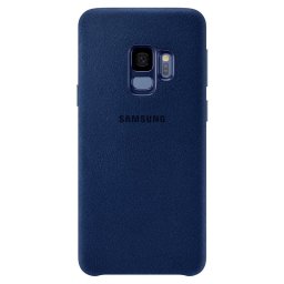 Оригинален гръб Alcantara за Samsung Galaxy S9 - Син
