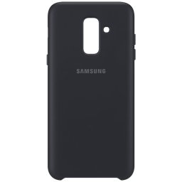 Оригинален калъф Dual Layer Cover за Samsung Galaxy A6 Plus 2018 - Черен