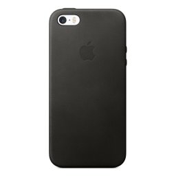 Оригинален гръб Leather за Apple Iphone 5/SE - Черен