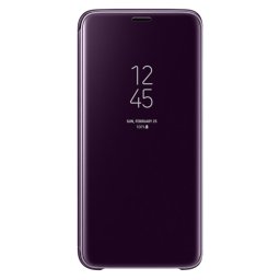 Оригинален калъф Clear View за Samsung Galaxy S9 Plus- Лилав