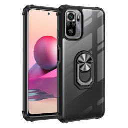 Калъф Military ring за Xiaomi Redmi Note 10 4G/ Note 10s - Черен