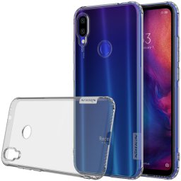 Гръб Nillkin Nature tpu case за Xiaomi Redmi Note 7 - Сив