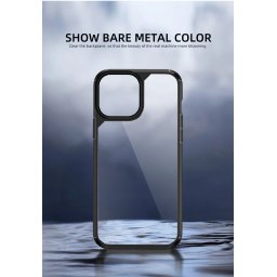 Гръб ipaky Yujia case за iPhone 13 Pro Max - Черен