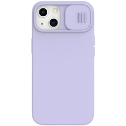 Гръб Nillkin CamShield Silky Magnetic silicone за iPhone 13 - Лилав