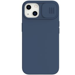 Гръб Nillkin Camshield Silky magnetic silicone case за iphone 13 - Син