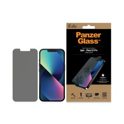 Стъклен протектор PanzerGlass за Apple Iphone 13 / 13 Pro,Privacy, Antibacterial - Черен