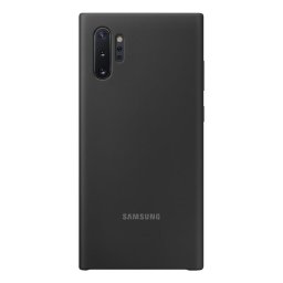 Оригинален гръб Silicone Back cover за Samsung Galaxy Note 10 Plus - Черен
