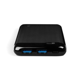 Външна батерия PowerSlim LCD PD 10.000 mAh Powerbank with USB-C Input/output - Черна