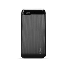 Външна батерия PowerSlim LCD 10.000 mAh Powerbank With USB-C Input/Output - Черна