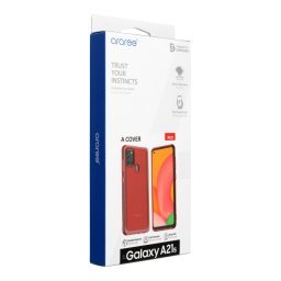 Калъф Araree Cover за Samsung Galaxy A21s - Червен