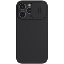 Гръб Nillkin Camshield Silky magnetic silicone case за iphone 13 Pro - Черен