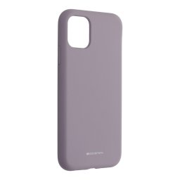 Гръб Mercury Silicone за iPhone 11 6.1- Лавандула