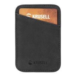 Картодържател Apple Magnetic leather card holder - Черен