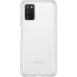 Гръб Samsung Soft Clear Cover for Galaxy A03s EF-QA038TTE - Прозрачен