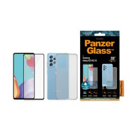 Стъклен протектор PanzerGlass за Samsung Galaxy A52 CaseFriendly + Soft Case- Черен