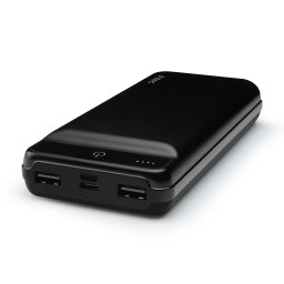 Външна батерия ttec PowerUp Duo 20.000mAh Universal Mobile Charger - Черна